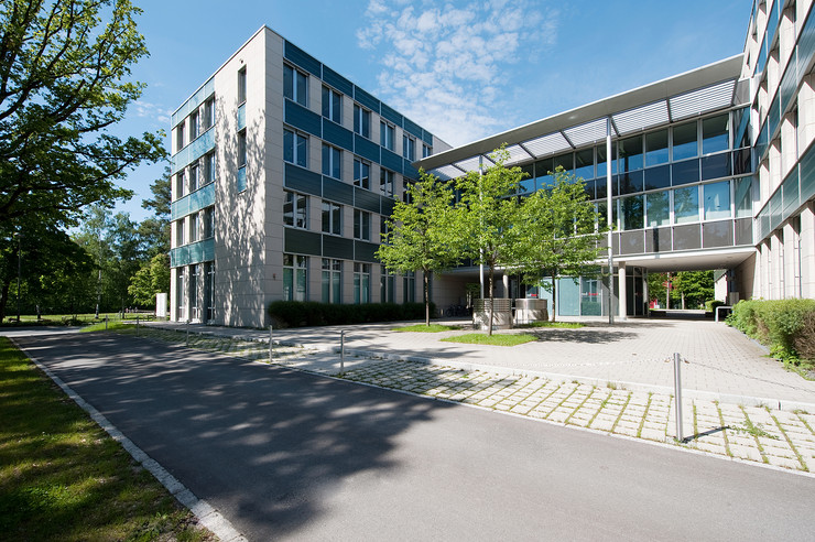 Location of the Fraunhofer Center for Applied Research for Supply Chain Services SCS in Nuremberg Nordostpark: © Fraunhofer IIS/ Rida El Ali