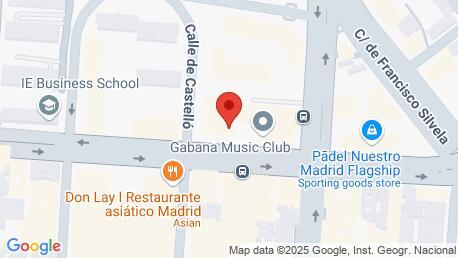 Google Maps image of the current location
