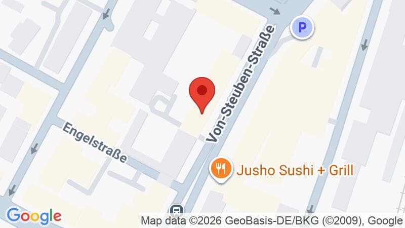 Google Maps Grafik des aktuellen Standortes