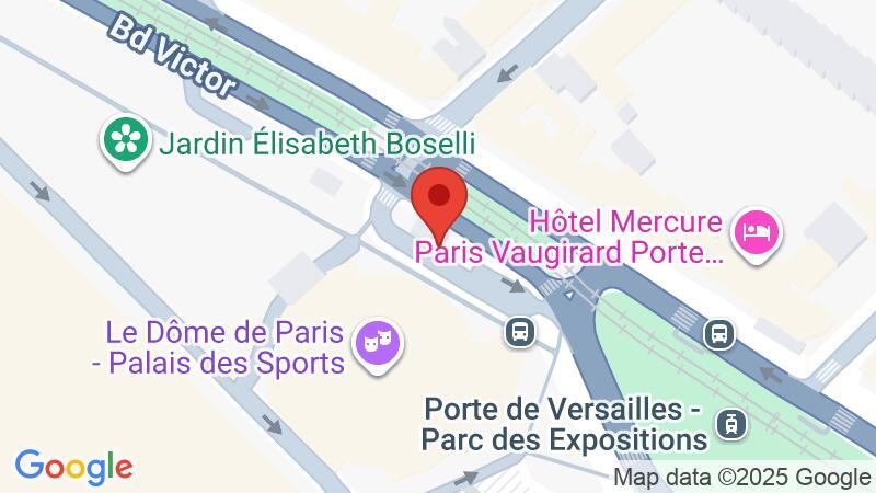 Image Google Maps de l'emplacement actuel
