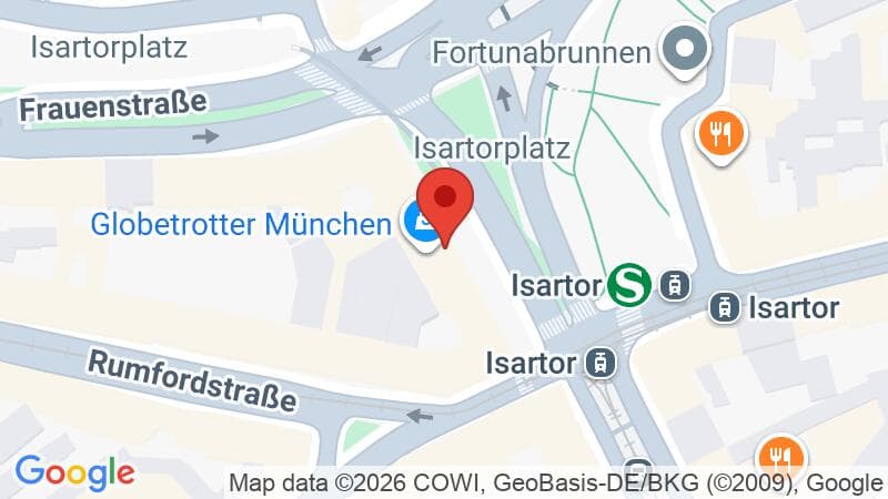 Google Maps Grafik des aktuellen Standortes