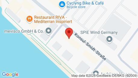 Google Maps Grafik des aktuellen Standortes