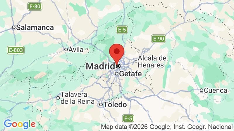 Imagen de Google Maps de la ubicación actual