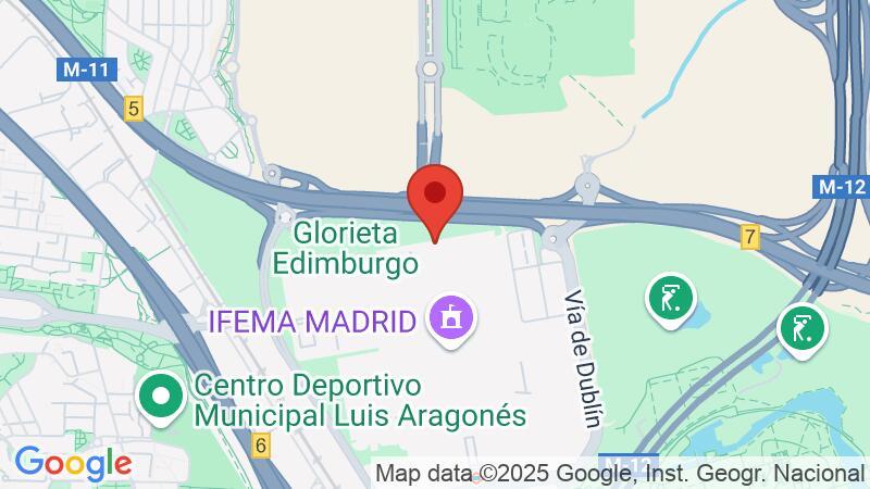 Imagen de Google Maps de la ubicación actual