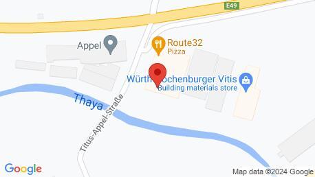 Google Maps Grafik des aktuellen Standortes