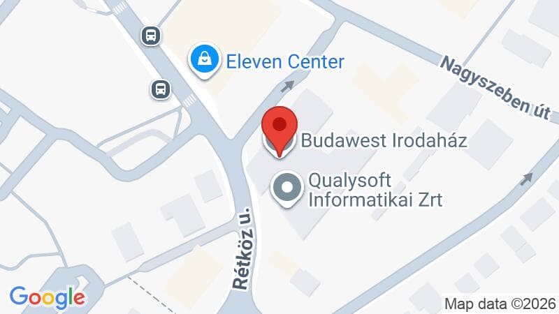 Google Maps kép az aktuális helyről