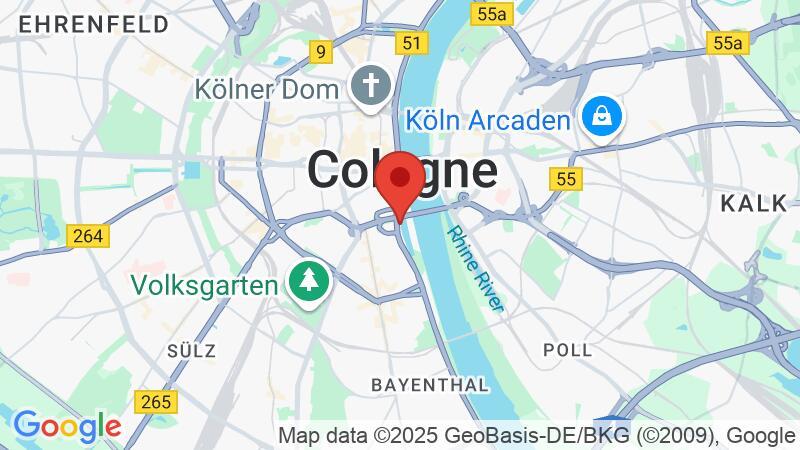 Google Maps Grafik des aktuellen Standortes