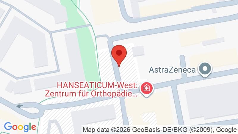 Google Maps Grafik des aktuellen Standortes