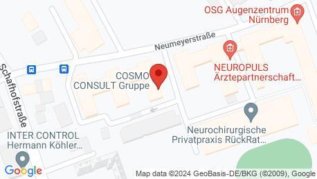 Google Maps Grafik des aktuellen Standortes