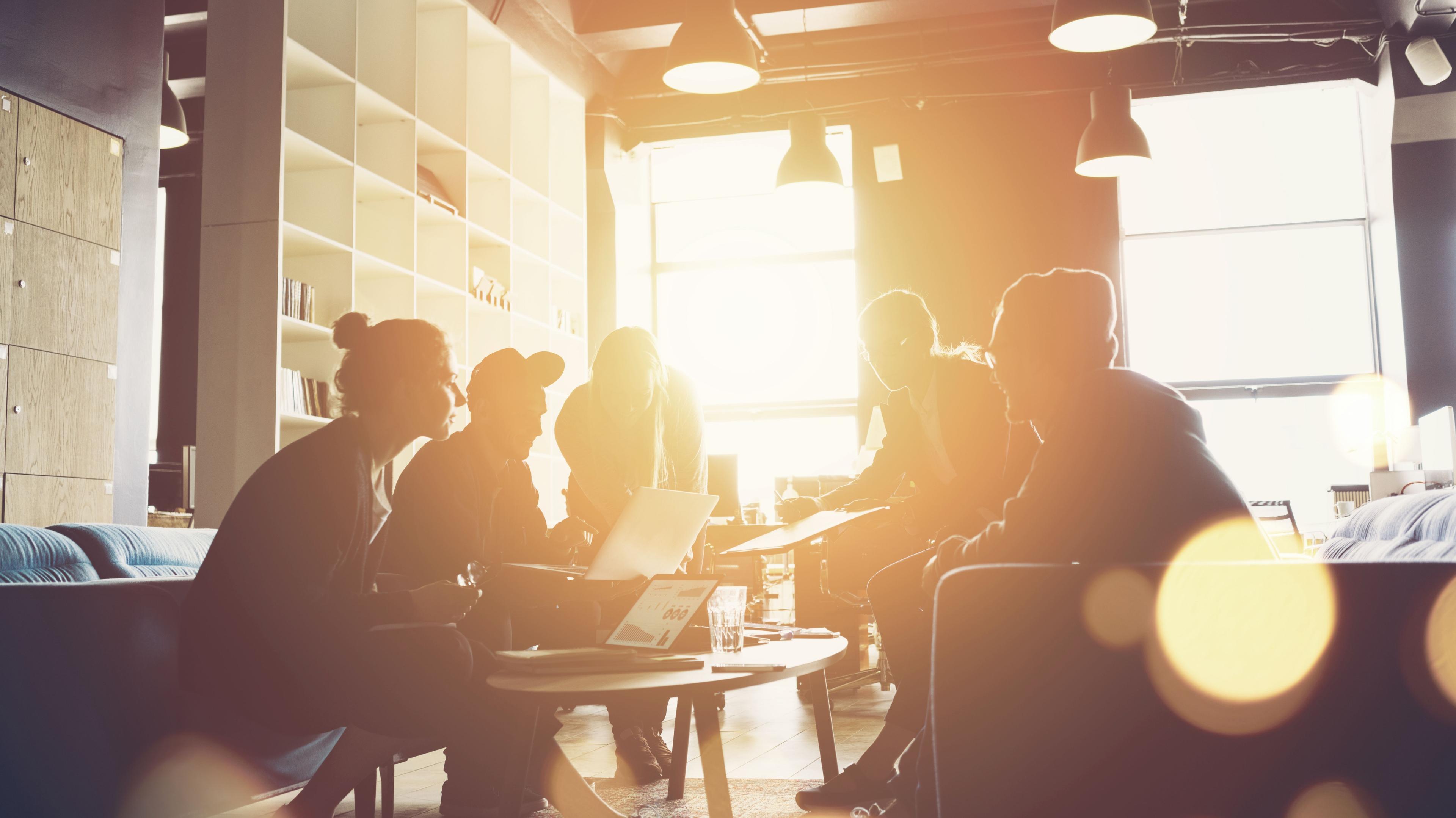 afternoon team meeting