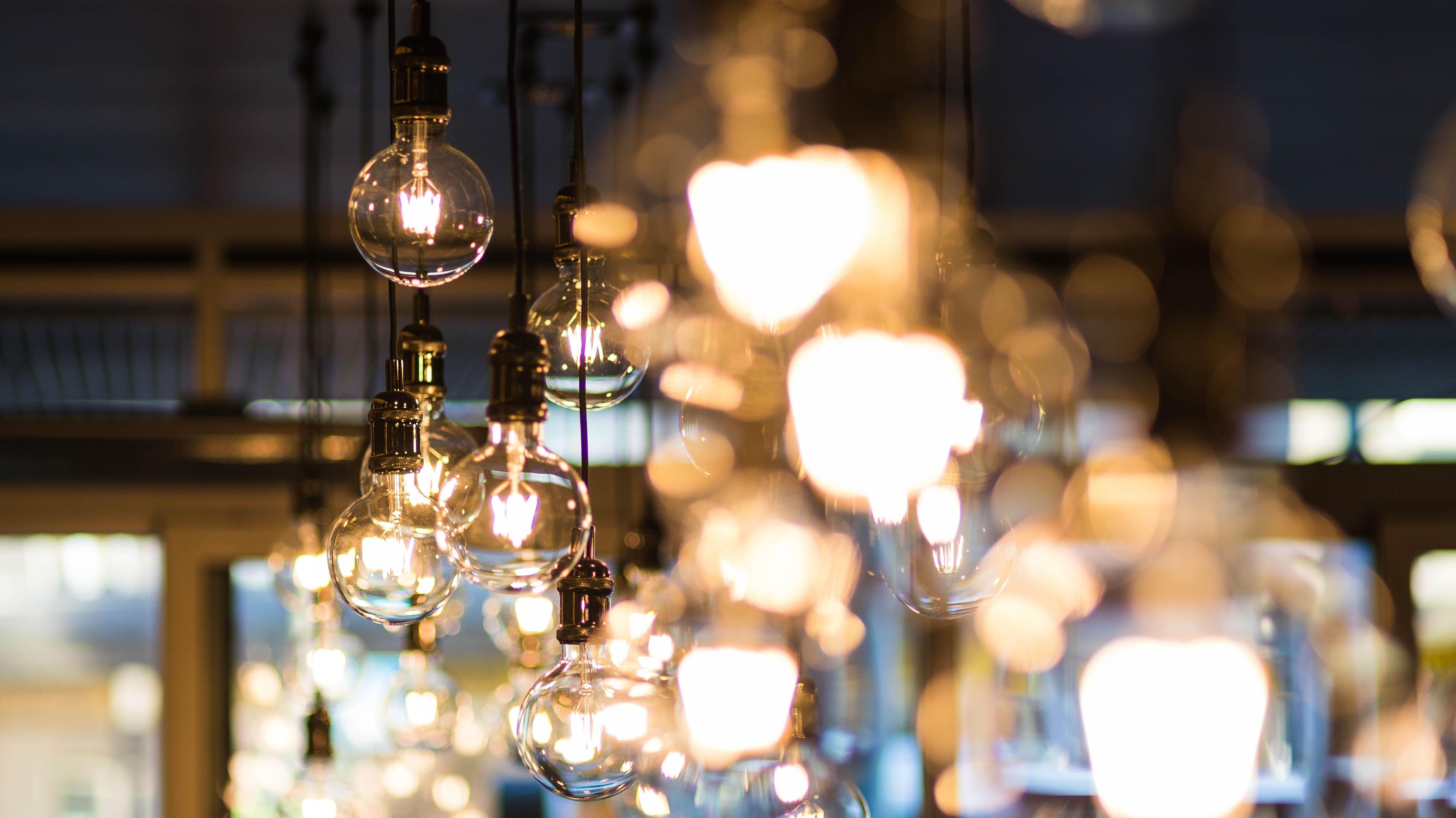 photo of light bulbs