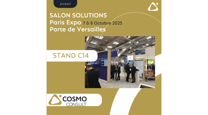 Cosmo Consult présent au prochain salon SOLUTIONS