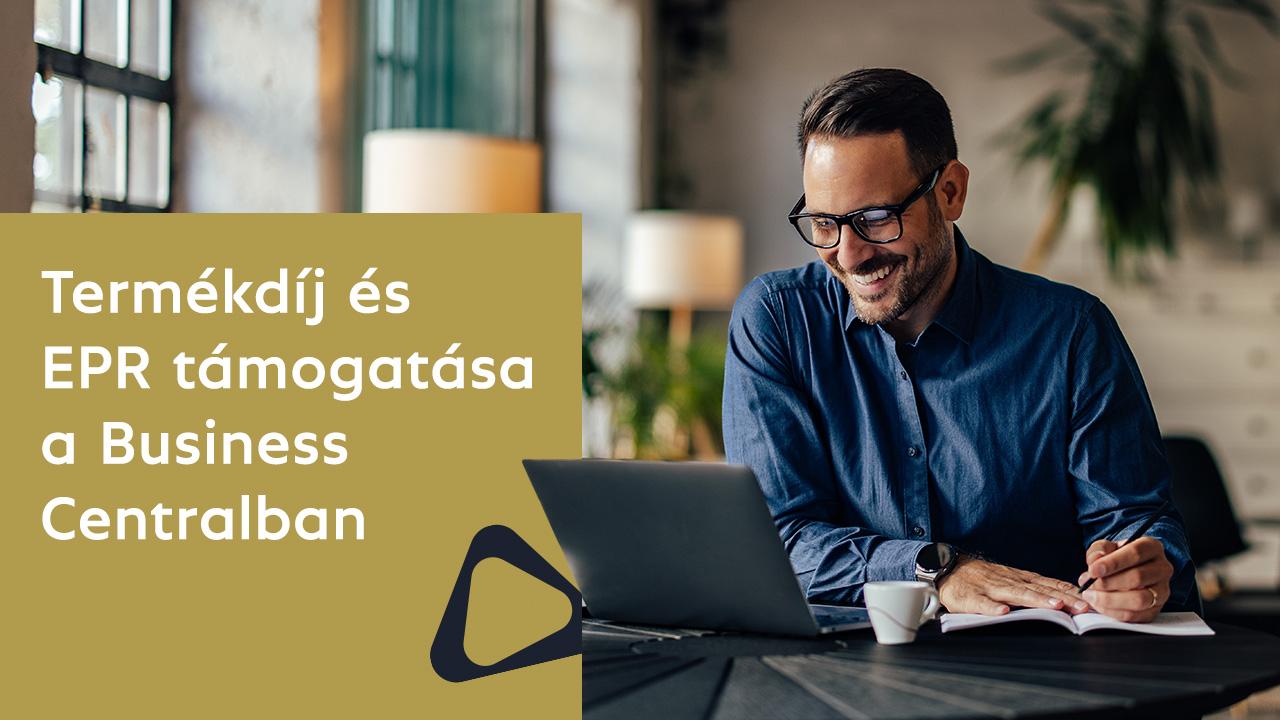 Termékdíj és EPR támogatása a Business Centralban