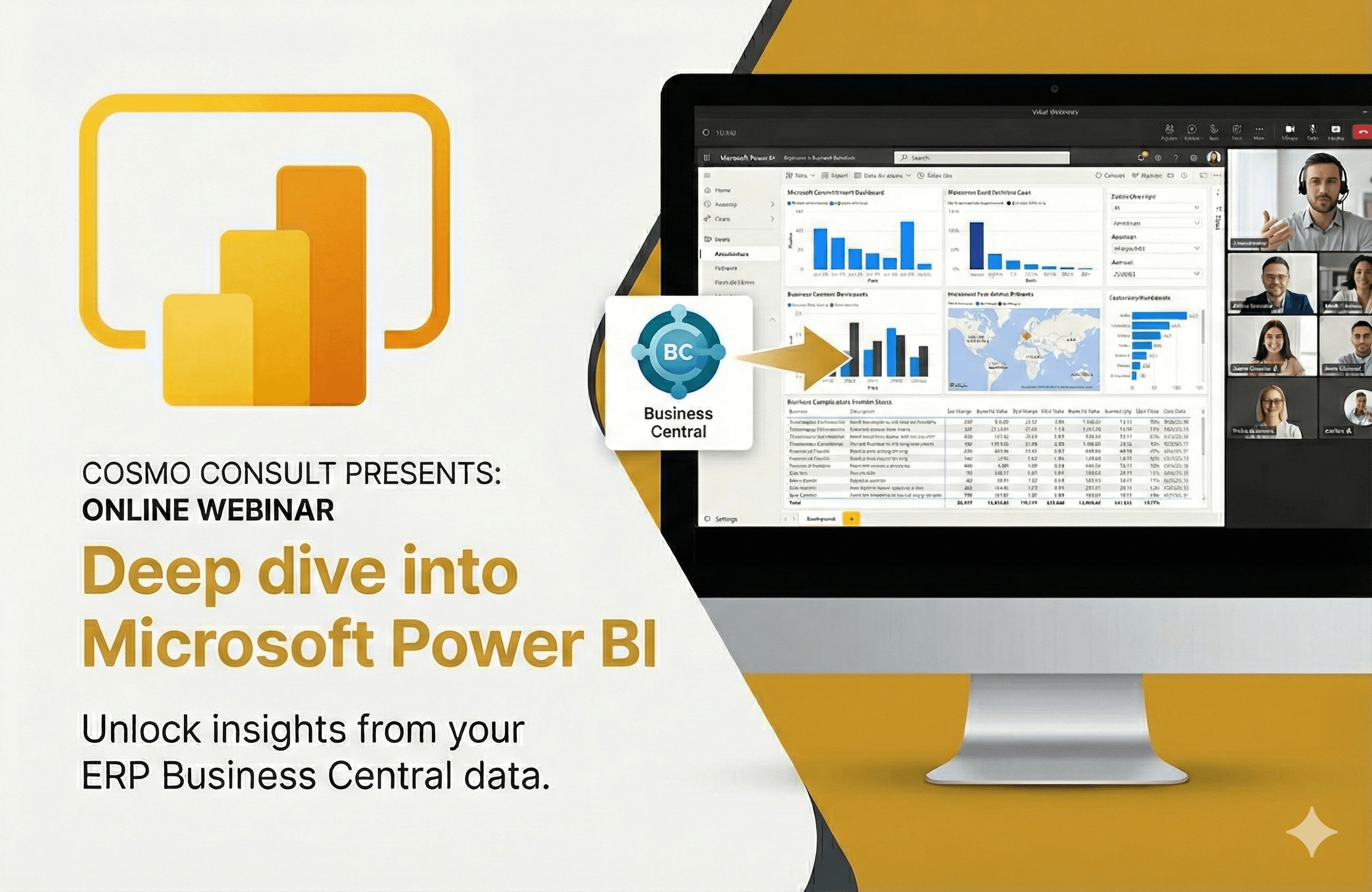 Deep-dive i Power BI – En exklusiv workinar för COSMO CONSULTs kunder