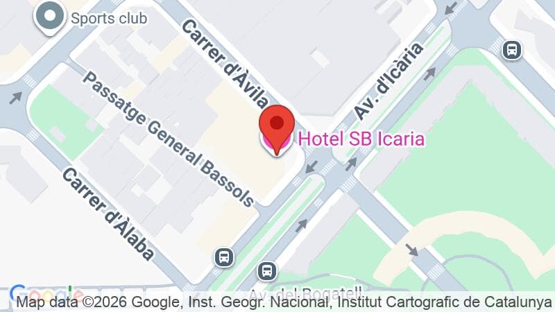 Imagen de Google Maps de la ubicación actual