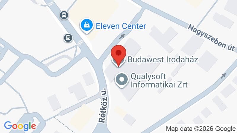 Google Maps kép az aktuális helyről