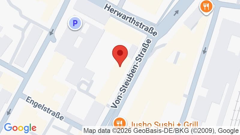 Google Maps Grafik des aktuellen Standortes