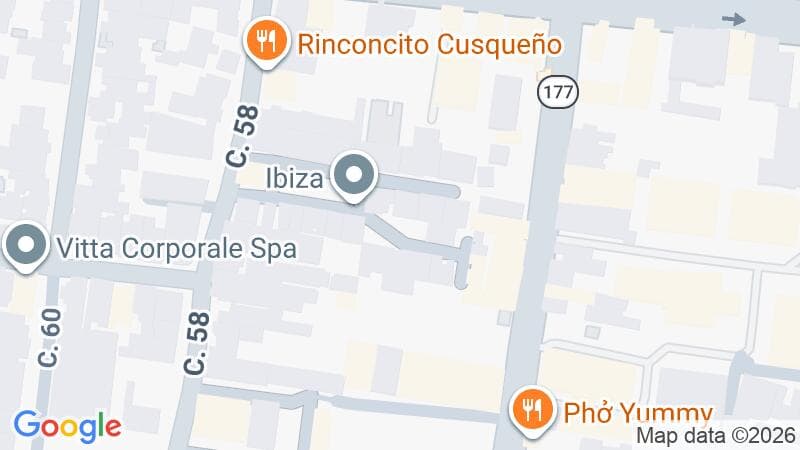 Imagen de Google Maps de la ubicación actual