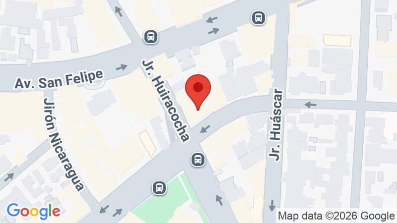 Imagen de Google Maps de la ubicación actual