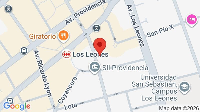 Imagen de Google Maps de la ubicación actual