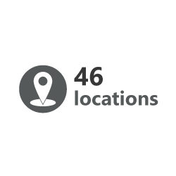 46 locations